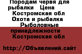 Породам червя для рыбалки › Цена ­ 500 - Костромская обл. Охота и рыбалка » Рыболовные принадлежности   . Костромская обл.